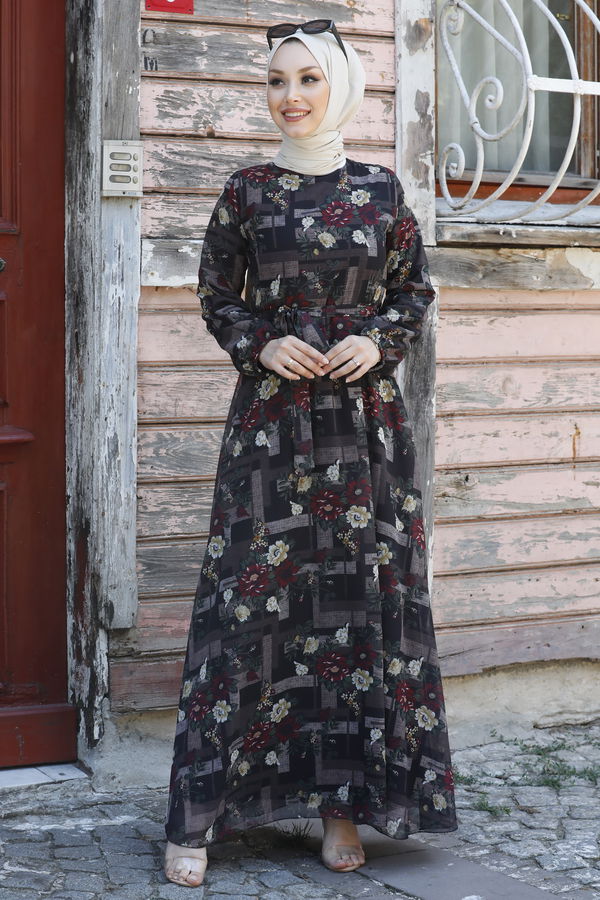 Elbise Siyah - 10352 SİYAH