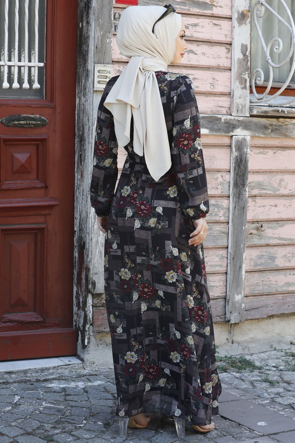 Elbise Siyah - 10352 SİYAH