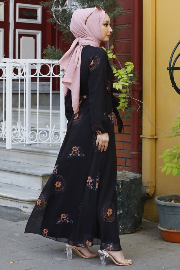 Elbise Siyah - 10352