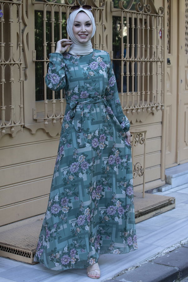 Elbise Yeşil - 10352
