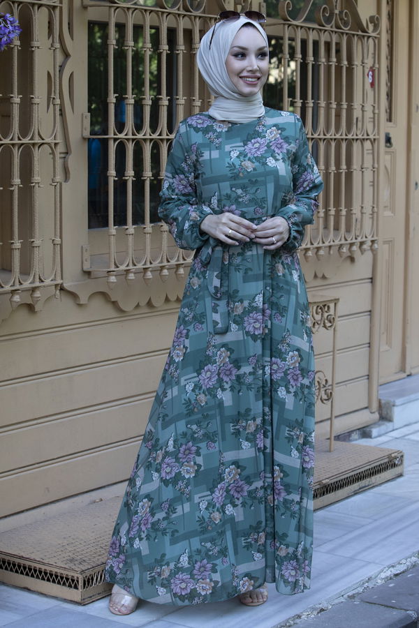 Elbise Yeşil - 10352