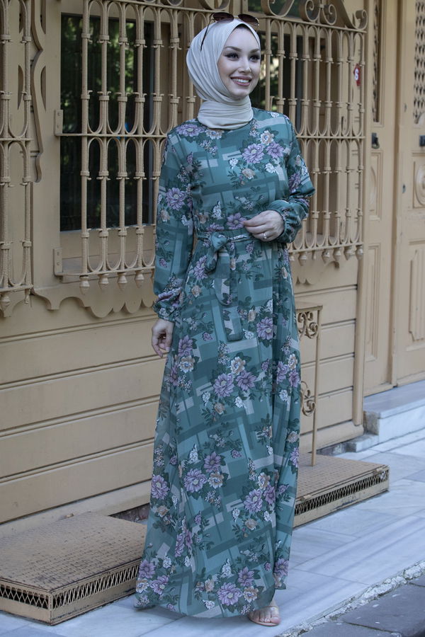 Elbise Yeşil - 10352