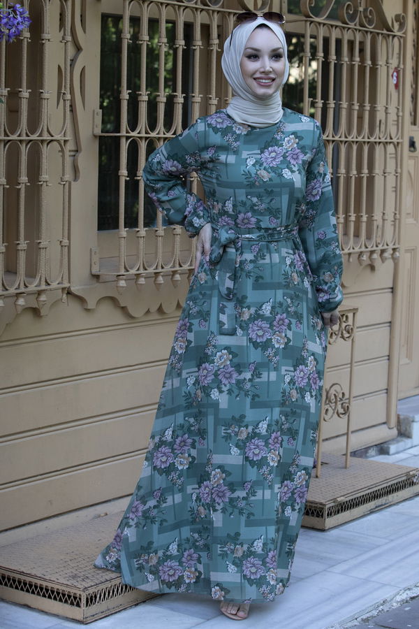 Elbise Yeşil - 10352