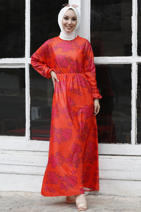 Elbise Turuncu - 10403