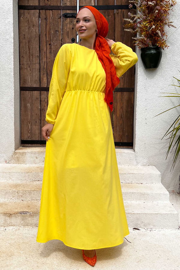 Elbise Sarı - 10410 Sarı