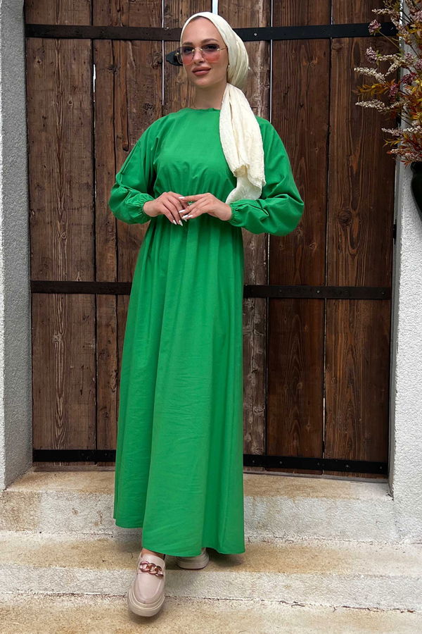 Elbise Yeşil - 10410