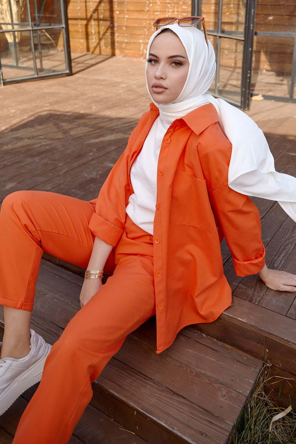 Tunık Pantolon Turuncu - 10563
