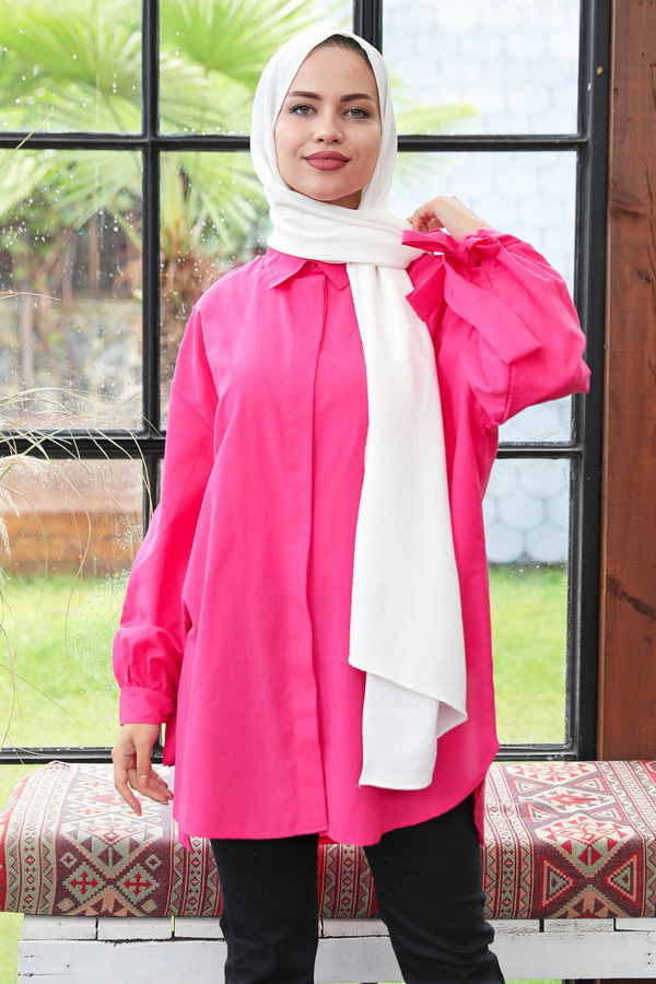 Tunik Fuşya - 10811