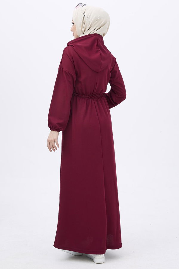 Elbise Bordo - 11020