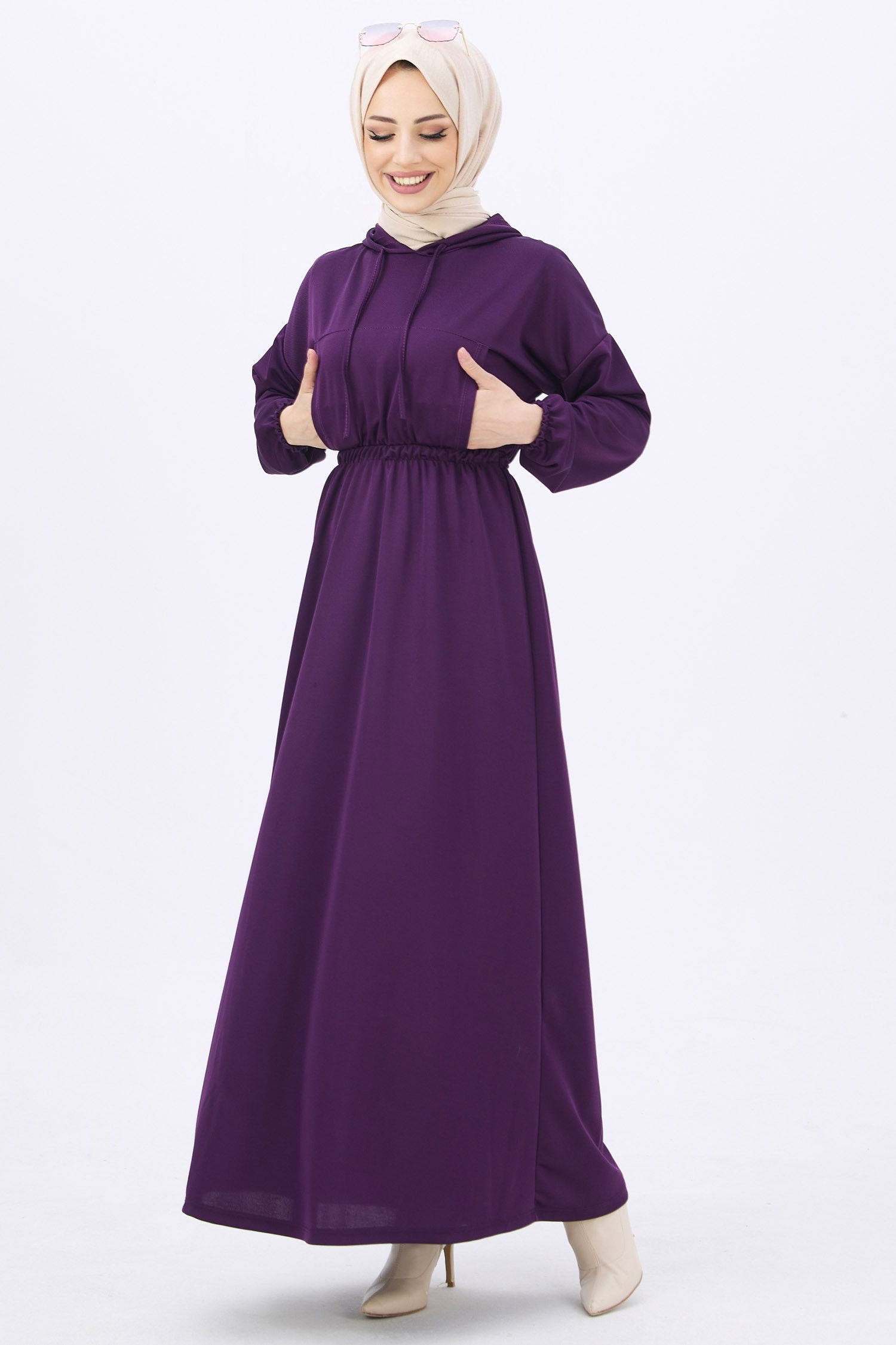 Elbise Mor - 11020