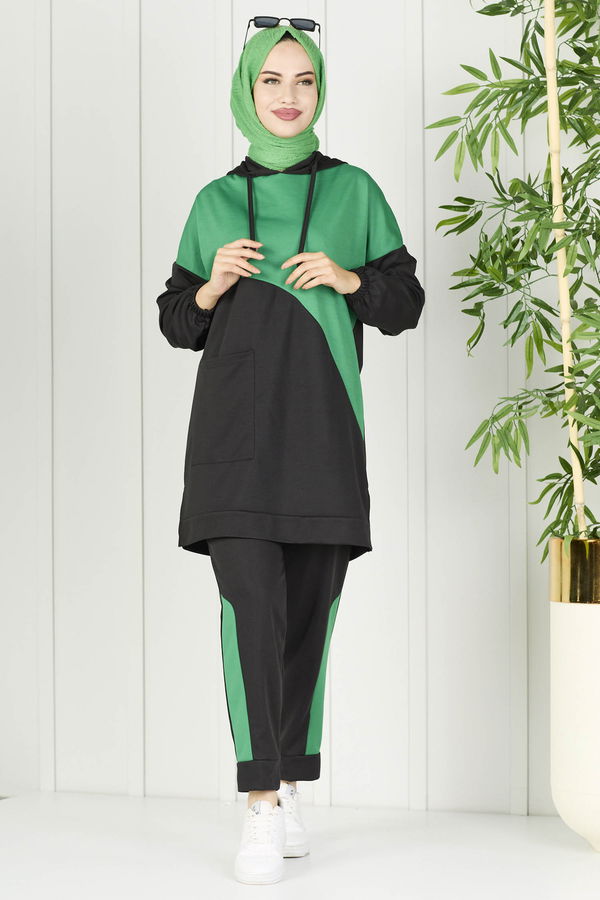 Tunik Pantolon Yeşil - 11022