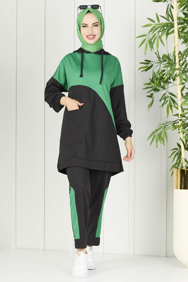 Tunik Pantolon Yeşil - 11022
