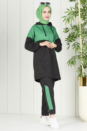 Tunik Pantolon Yeşil - 11022