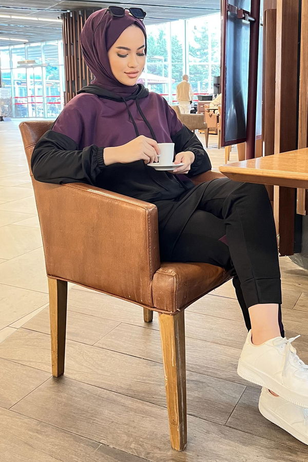 Tunik Pantolon Mor - 11022