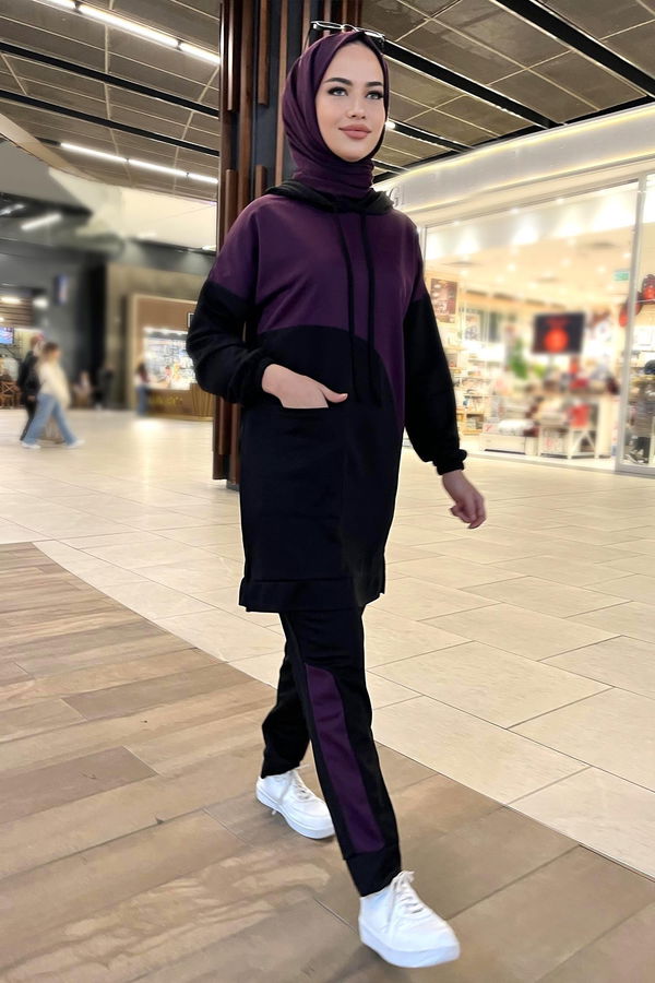 Tunik Pantolon Mor - 11022