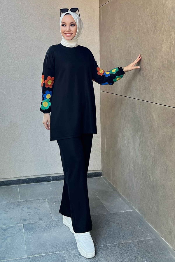 Tunik Pantolon Siyah - 11090