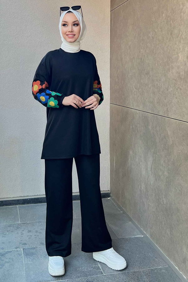 Tunik Pantolon Siyah - 11090