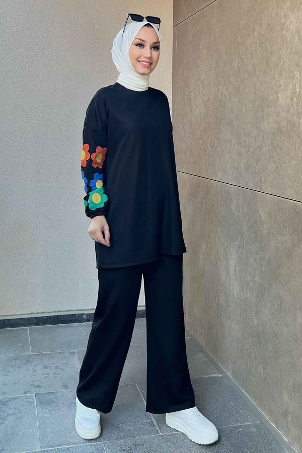 Tunik Pantolon Siyah - 11090