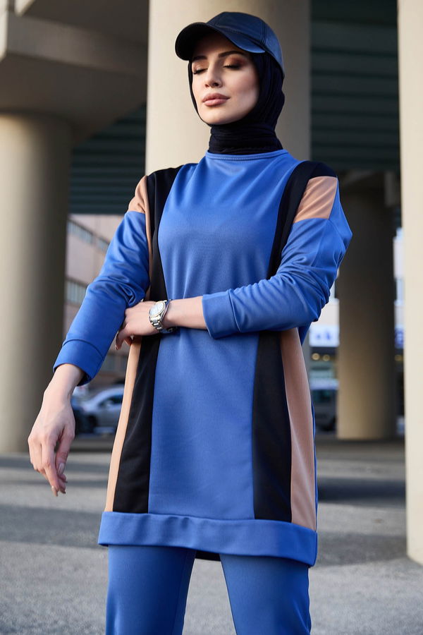 Tunik Pantolon Mavi - 11302