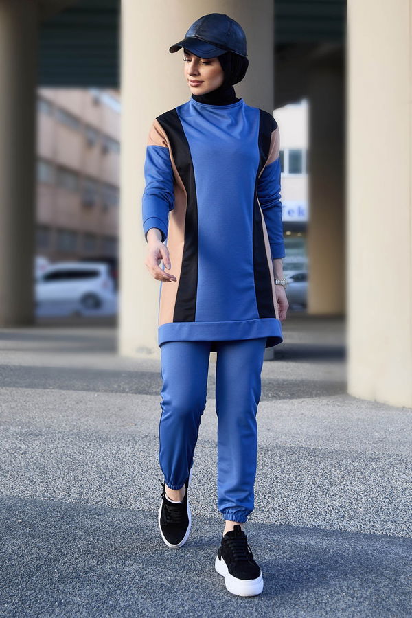 Tunik Pantolon Mavi - 11302