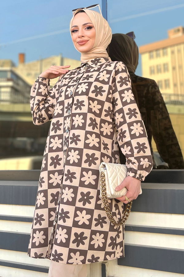 Tunik Kahverengi - 11456