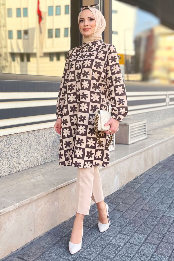 Tunik Kahverengi - 11456