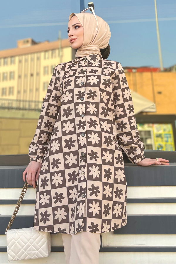 Tunik Kahverengi - 11456