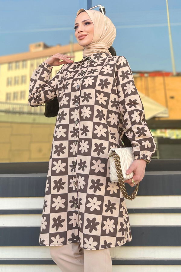 Tunik Kahverengi - 11456