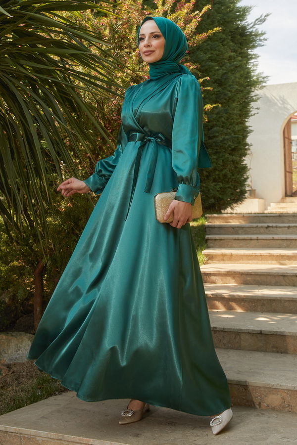 Elbise Yeşil - 11482