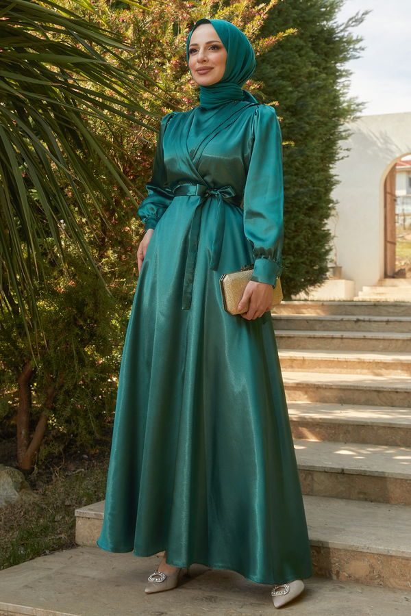 Elbise Yeşil - 11482