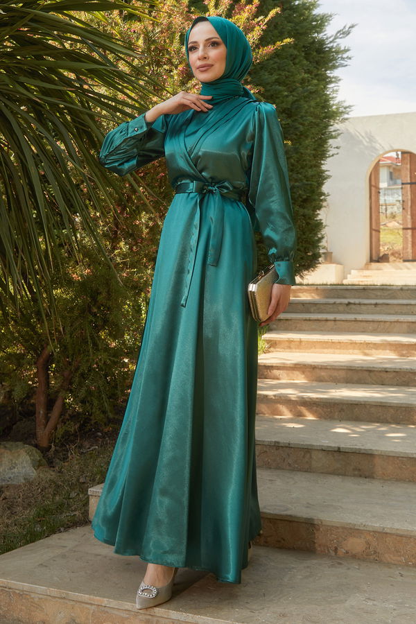 Elbise Yeşil - 11482