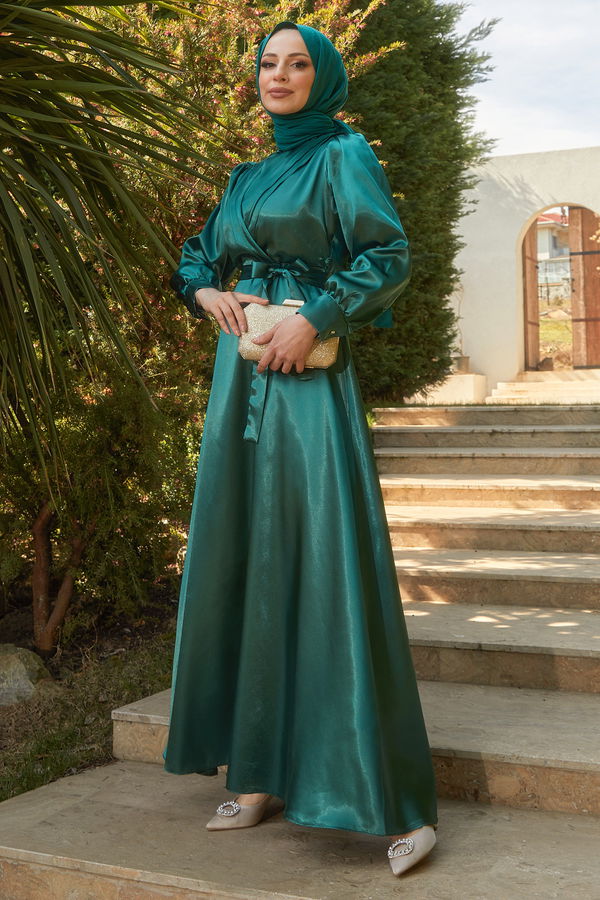 Elbise Yeşil - 11482