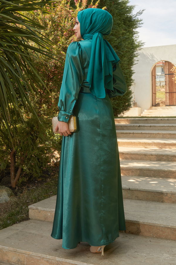 Elbise Yeşil - 11482