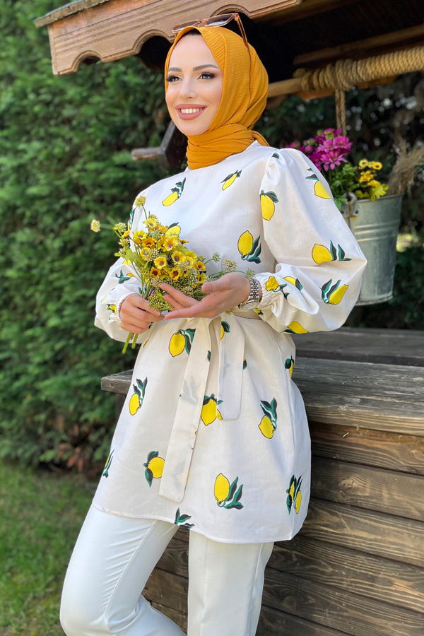 Tunik Sarı - 11551