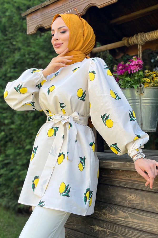 Tunik Sarı - 11551