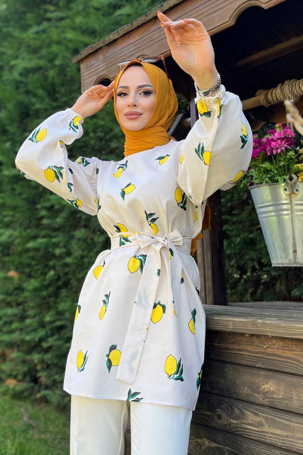 Tunik Sarı - 11551