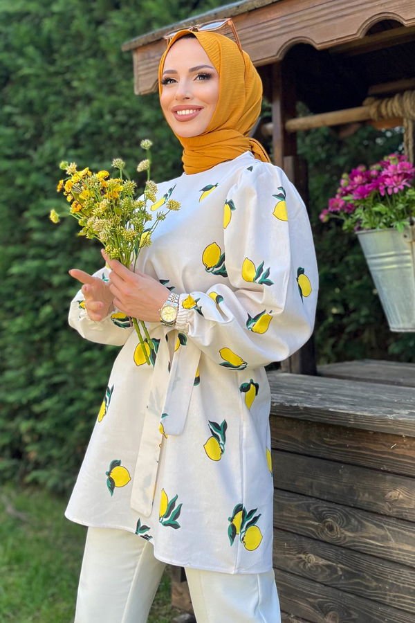 Tunik Sarı - 11551