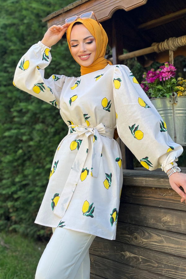 Tunik Sarı - 11551