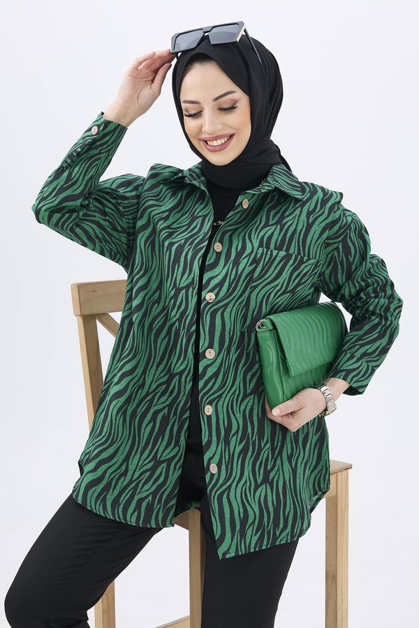 Gömlek Yeşil - 12010