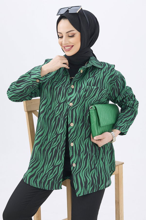 Gömlek Yeşil - 12010