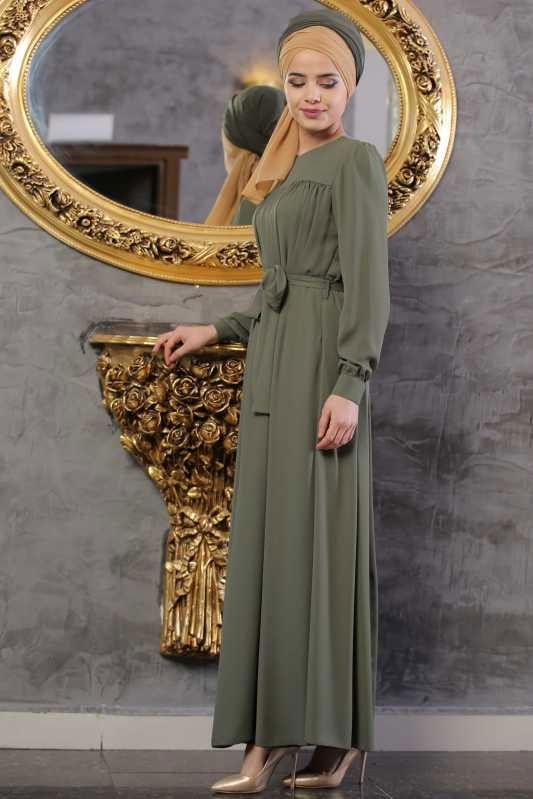 Elbise Siyah Haki - 1063