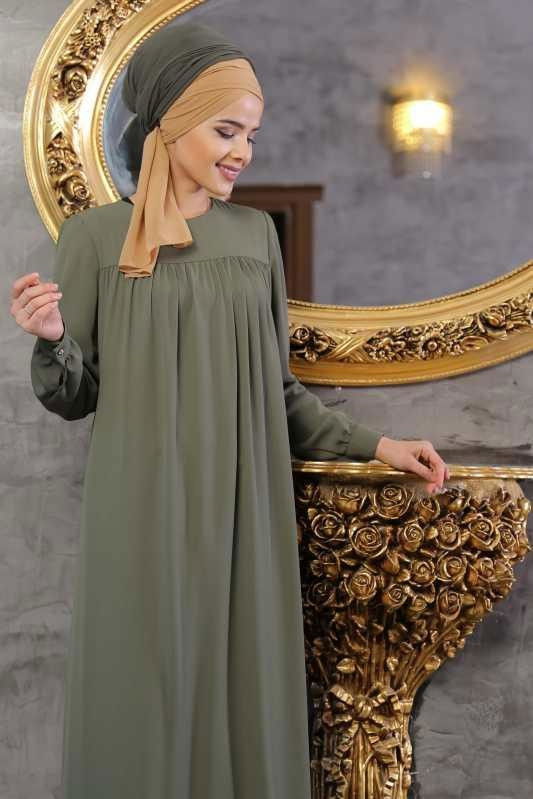 Elbise Siyah Haki - 1063