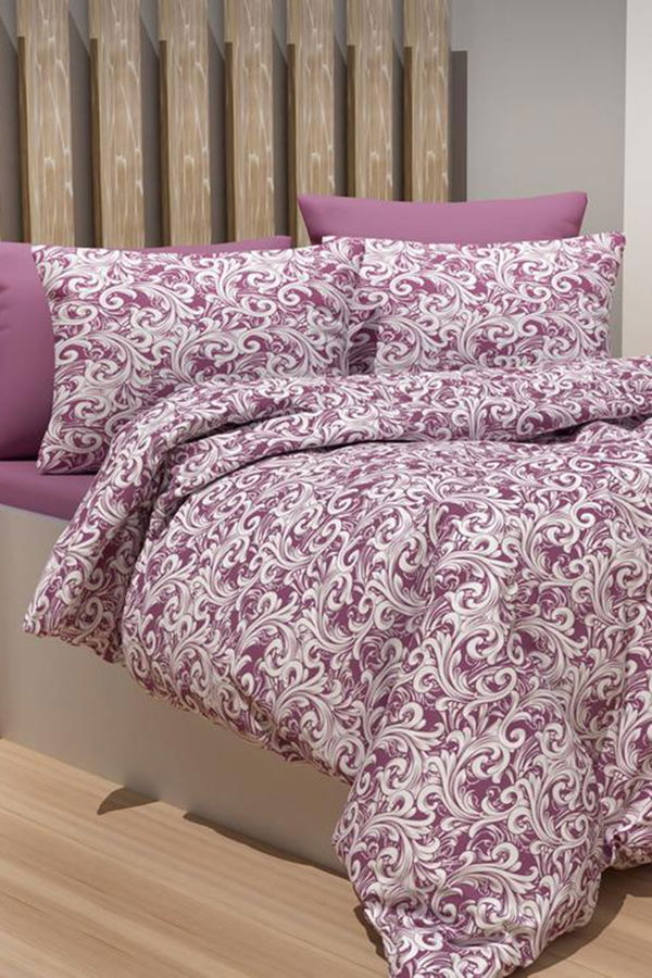 Pembe Çift Kişilik Nevresim Seti  - 21177 PEMBE