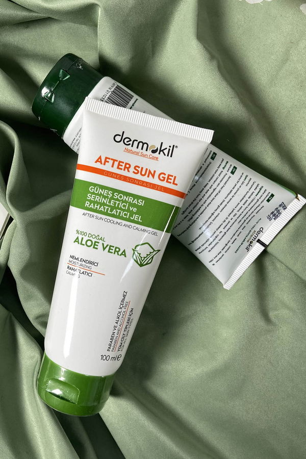 çok Renkli DERMOKİL After Sun Gel-Güneş Sonrası Serinletici ve Rahatlatıcı Jel 100 ml  - 21739 ÇOK RENKLİ
