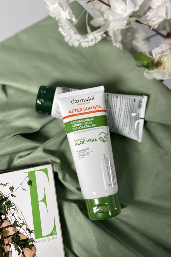 çok Renkli DERMOKİL After Sun Gel-Güneş Sonrası Serinletici ve Rahatlatıcı Jel 100 ml  - 21739 ÇOK RENKLİ