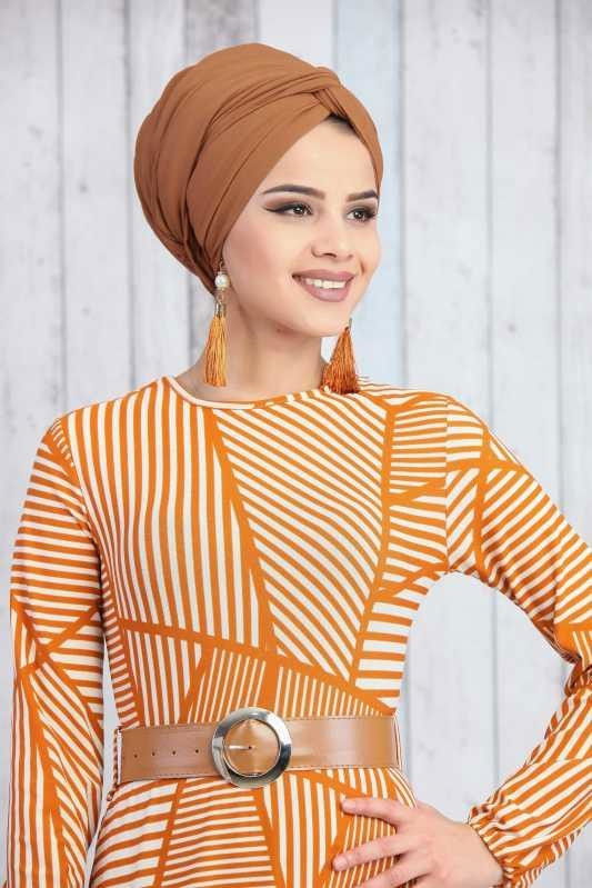 Elbise Kemer Siyah Kiremit - 6649