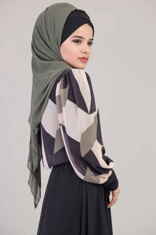 Elbise Siyah Haki - 1074
