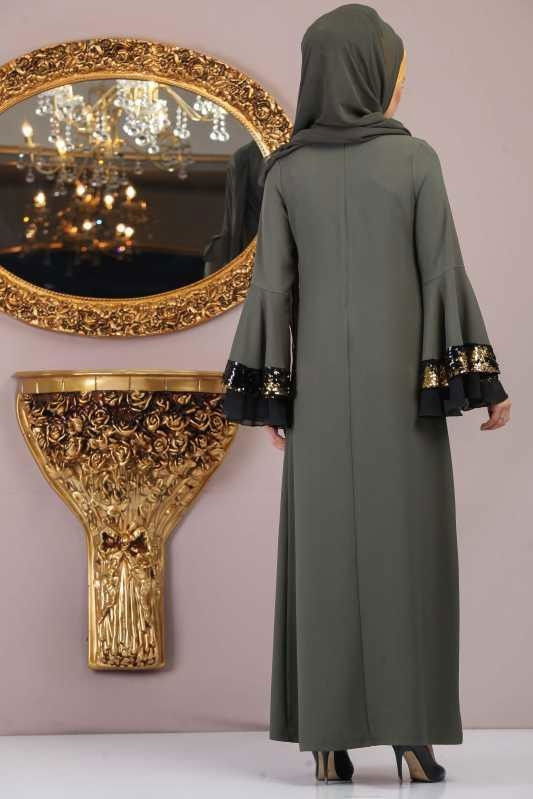 Elbise Siyah Haki - 1071 HAKİ