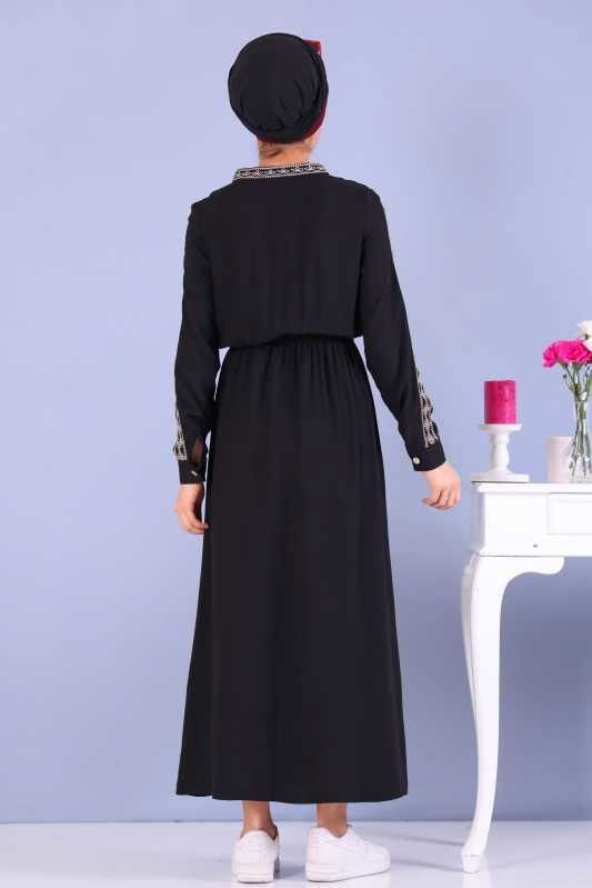 Desen Elbise Siyah - 02 6669 Siyah - 6669