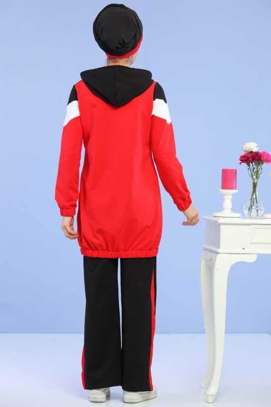 Tunik Pantolon Kombin Kırmızı - 02 6690 Kırmızı - 6690